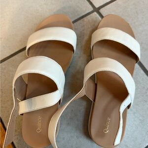 Quince Italian Leather Platform Sandal